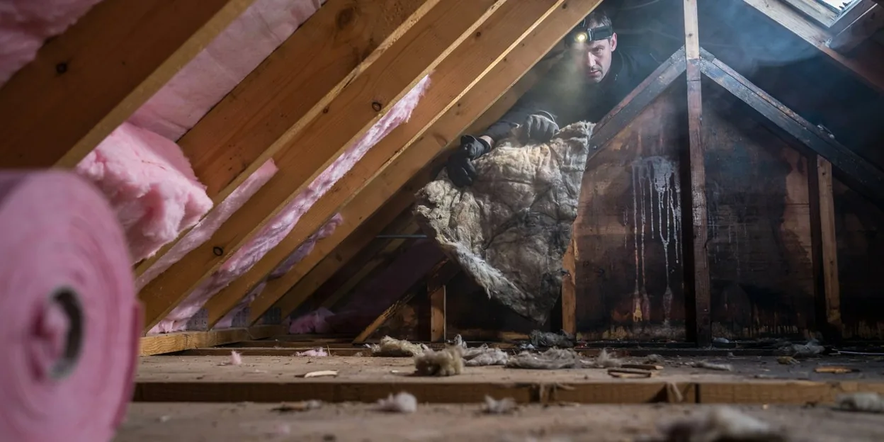 Roof Leak Water Damage in Round Rock, TX